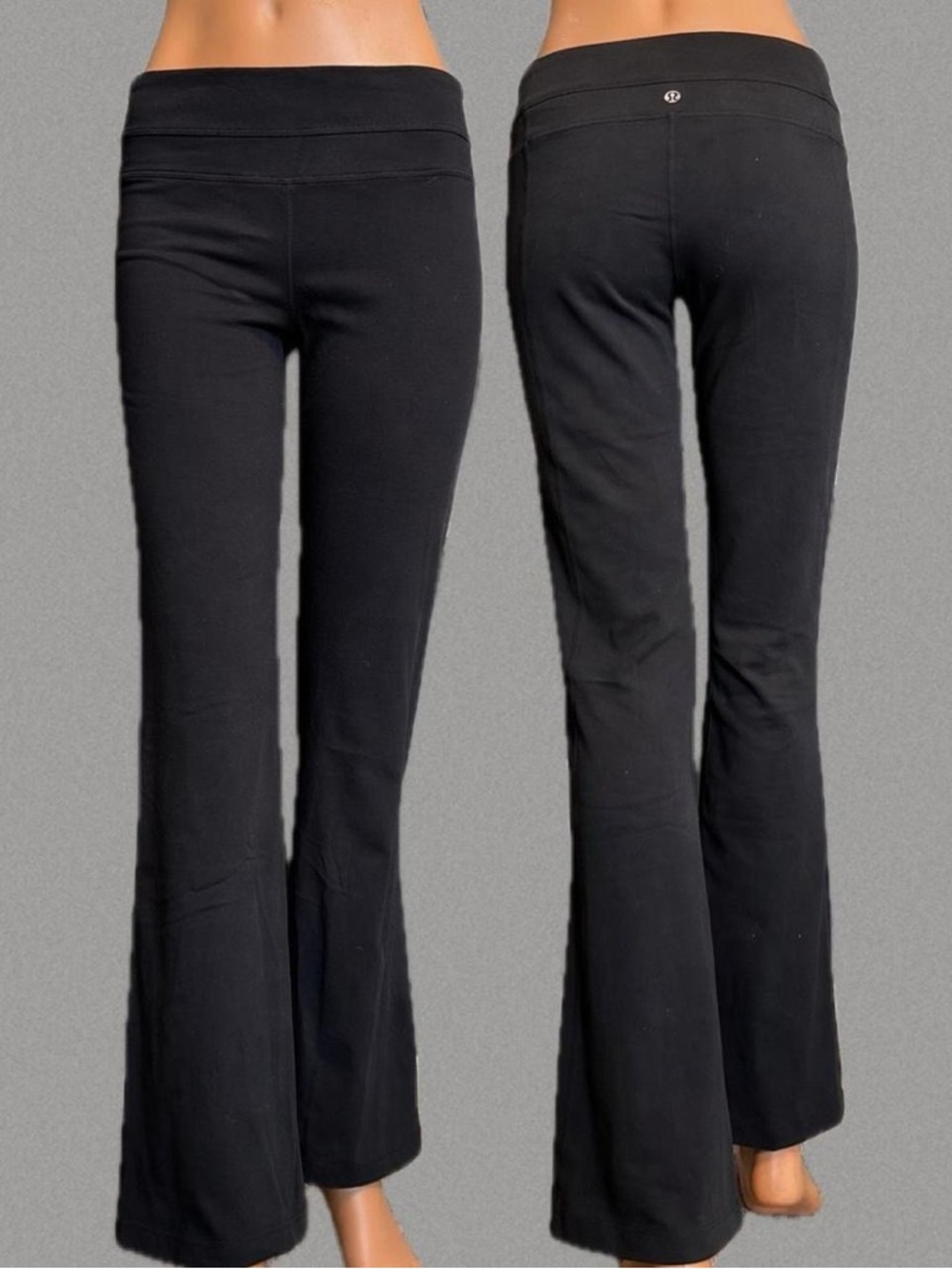 Lululemon Vintage Low Rise Bootcut Yoga Pants *Reversible*